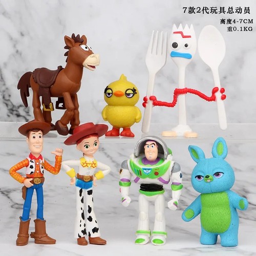 7pcs toy story action - 7pcs,