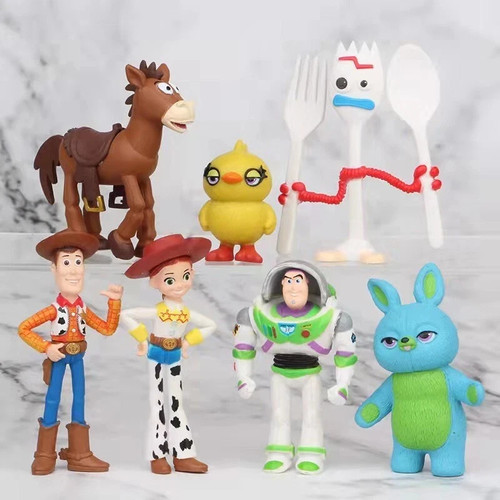 7pcs toy story action figure - 7pcs, 4